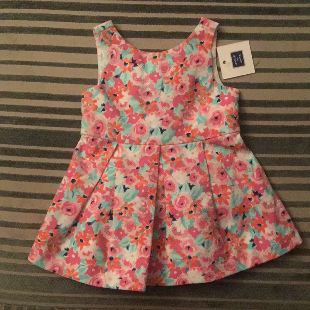 Janie and Jack girl summer dress size 6-12 months
